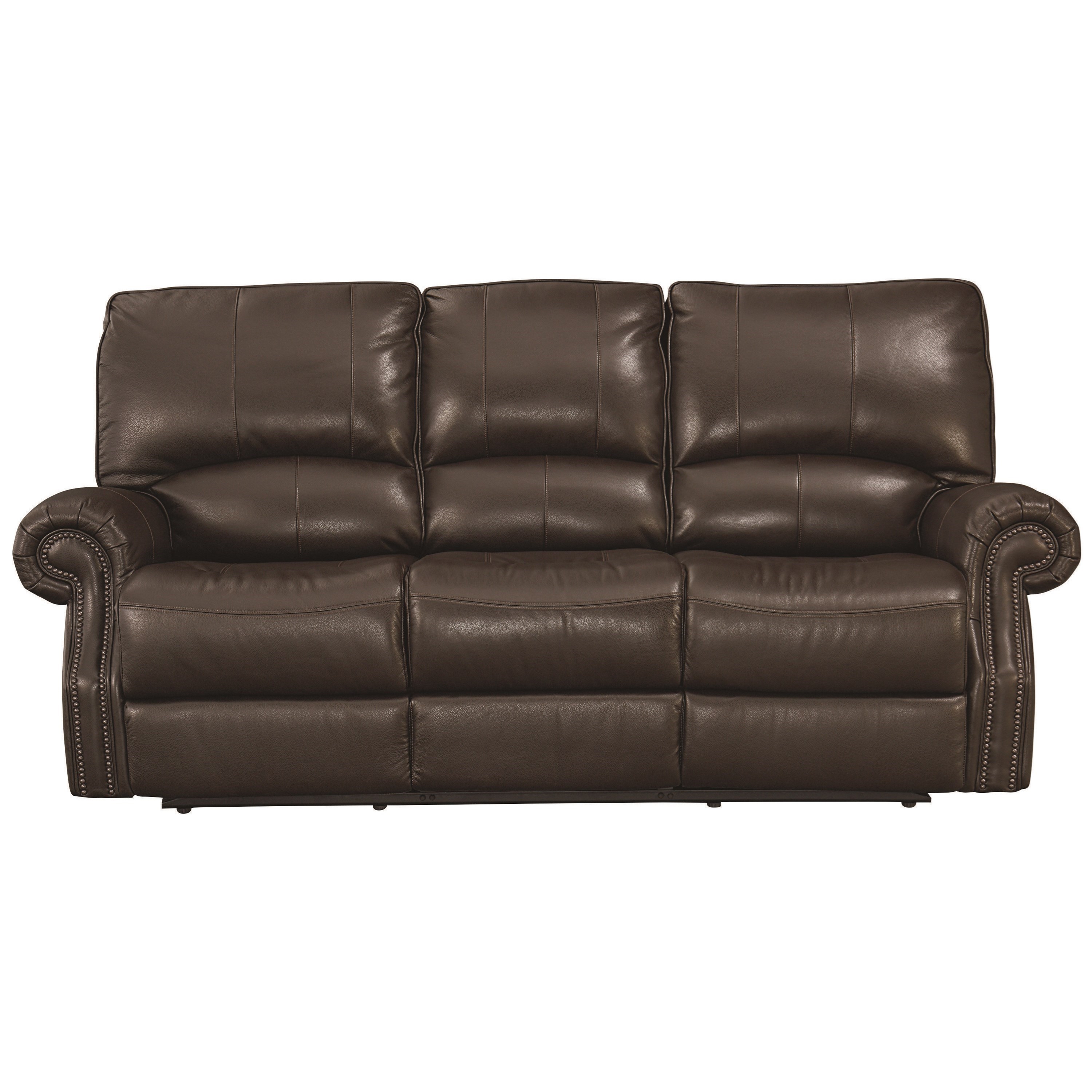 Bassett Club Level Prescott 3719P62E Transitional Power Motion Sofa